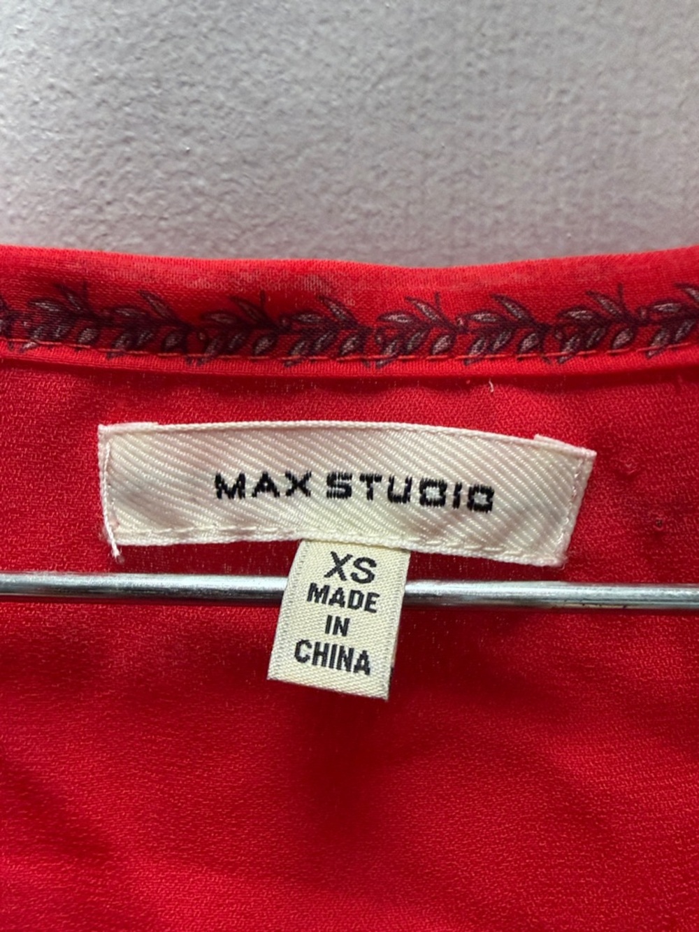 Max Studio Red Women's Dress